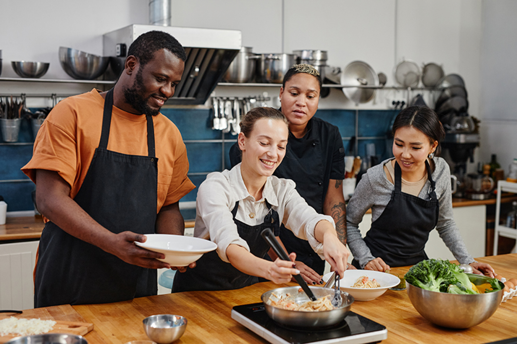 Illustration - Atelier de cuisine française pour étudiants internationaux à Paris