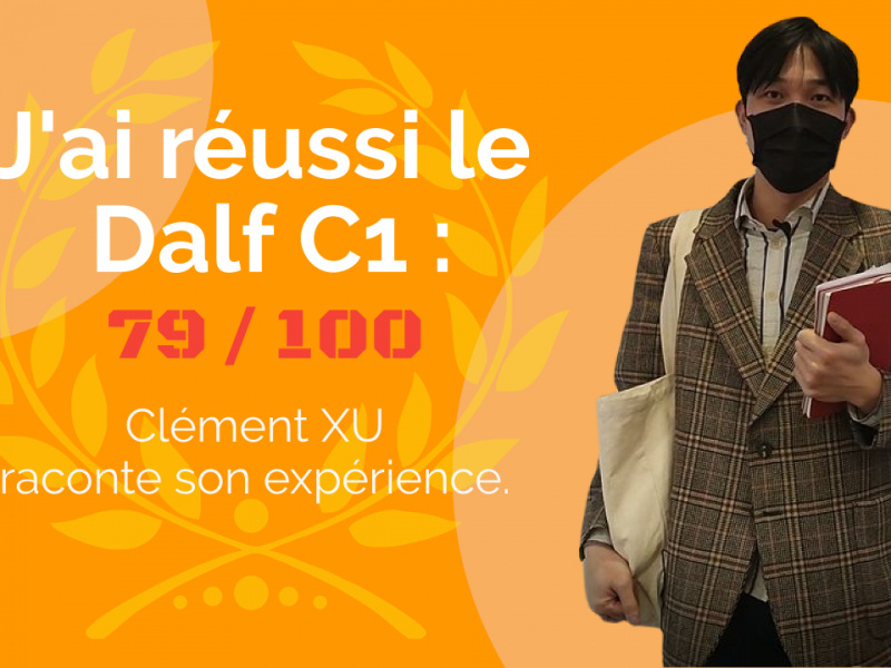 Clément, étudiant chez Campus Langues, réussit son DALF C1