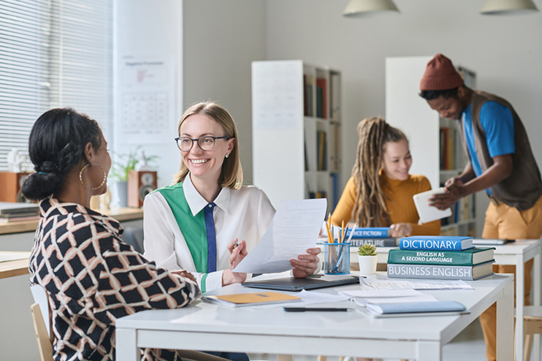 Illustration - Programme d'anglais intensif pour étudiants chez Campus Langues